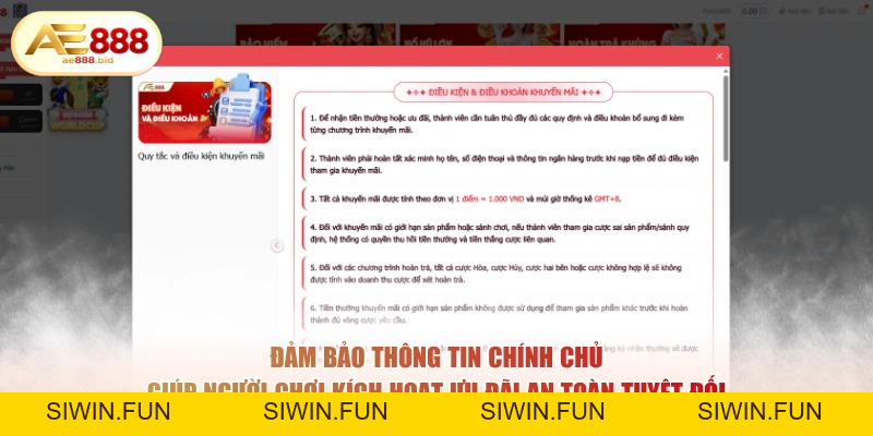 Khuyến Mãi AE888 - Hướng Dẫn Nhận Ưu Đãi Khủng Từ A-Z 2026 - siwin Khuyến Mãi AE888 - Hướng Dẫn Nhận Ưu Đãi Khủng Từ A-Z 2026 - siwin