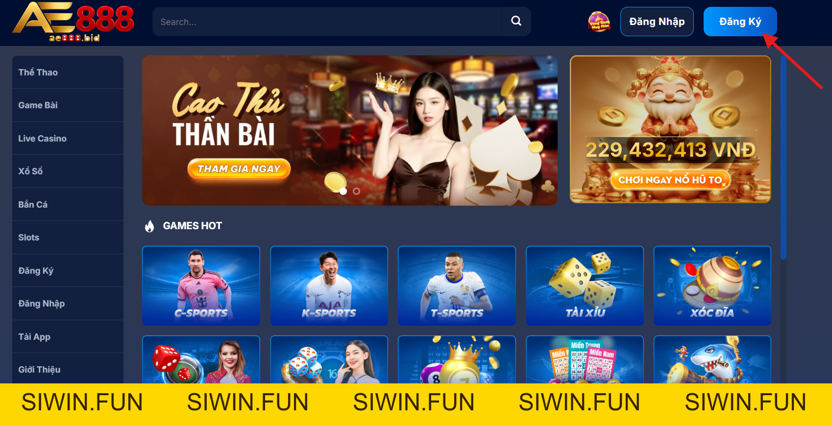 Đăng Ký AE888 - Hướng Dẫn Nhận Code Tân Thủ 2026 - siwin Đăng Ký AE888 - Hướng Dẫn Nhận Code Tân Thủ 2026 - siwin