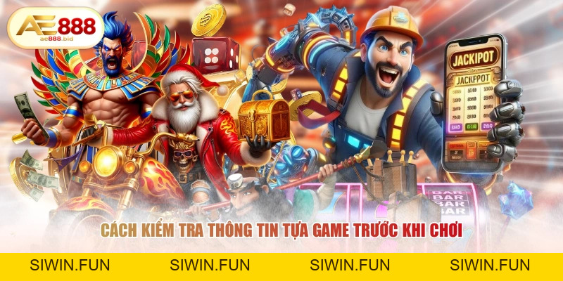 Các Thuật Ngữ Trong Game Slot AE888 Người Chơi Cần Biết - siwin