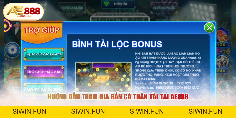 Bắn Cá Thần Tài AE888 - Săn Boss Phát Lộc Thưởng Lớn - siwin Bắn Cá Thần Tài AE888 - Săn Boss Phát Lộc Thưởng Lớn - siwin